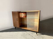 Mid-Century  Bookcase With Glass Doors By Turnidge