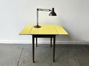 Mid-Century Vintage 1960s Formica Drop Leaf Table
