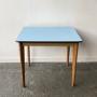 Mid-Century vintage small Formica dining table