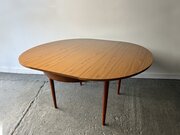 Schreiber Mid Century Extending Dining Table