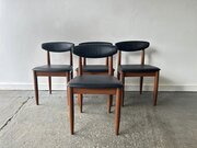 Set Of Mid-Century Modern Schreiber Dining Chairs 