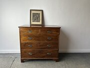 Victorian  Large Mahogany Chest Of Drawers