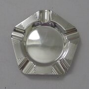 Art Deco Solid / Sterling Silver Ashtray - 1935