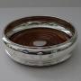 Asprey Retailed Large Solid Silver Wine Coaster