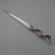 English Silver Letter Opener - Brian Leslie Fuller