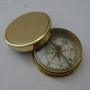 Fine Brass Cased Pocket Compass by Short & Mason 