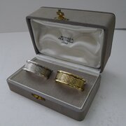 Hermes, Paris - Pair Sterling Silver Napkin Rings