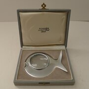 Hermes Paris  Rare Fish Magnifying Glass c1960