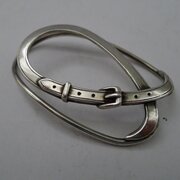 Hermes, Paris - Silver "Belt" Money / Paper Clip 