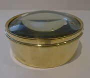 Oversized English Antique Desk Magnifying Glass