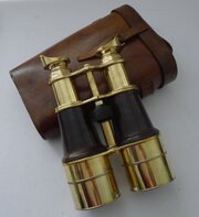 Pair Antique English Binoculars By W. Watson & Son
