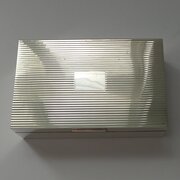 Silver Cigarette Box  - Goldsmiths & Silversmiths Co.