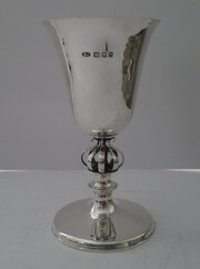 Solid / Sterling Silver Goblet By Sarah Jones