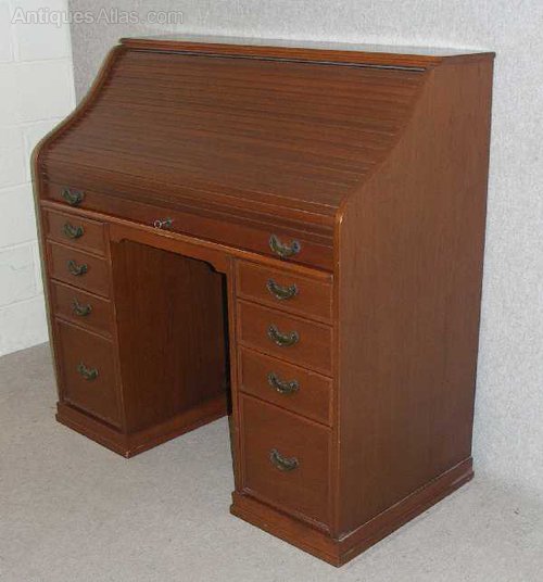 Antiques Atlas Cedar Wood Roll Top Desk
