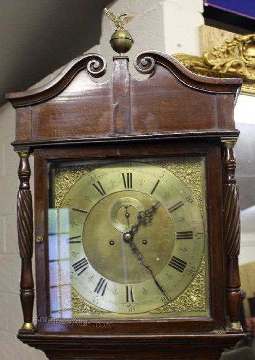 Antiques Atlas Brass Faced Grandfather Clock