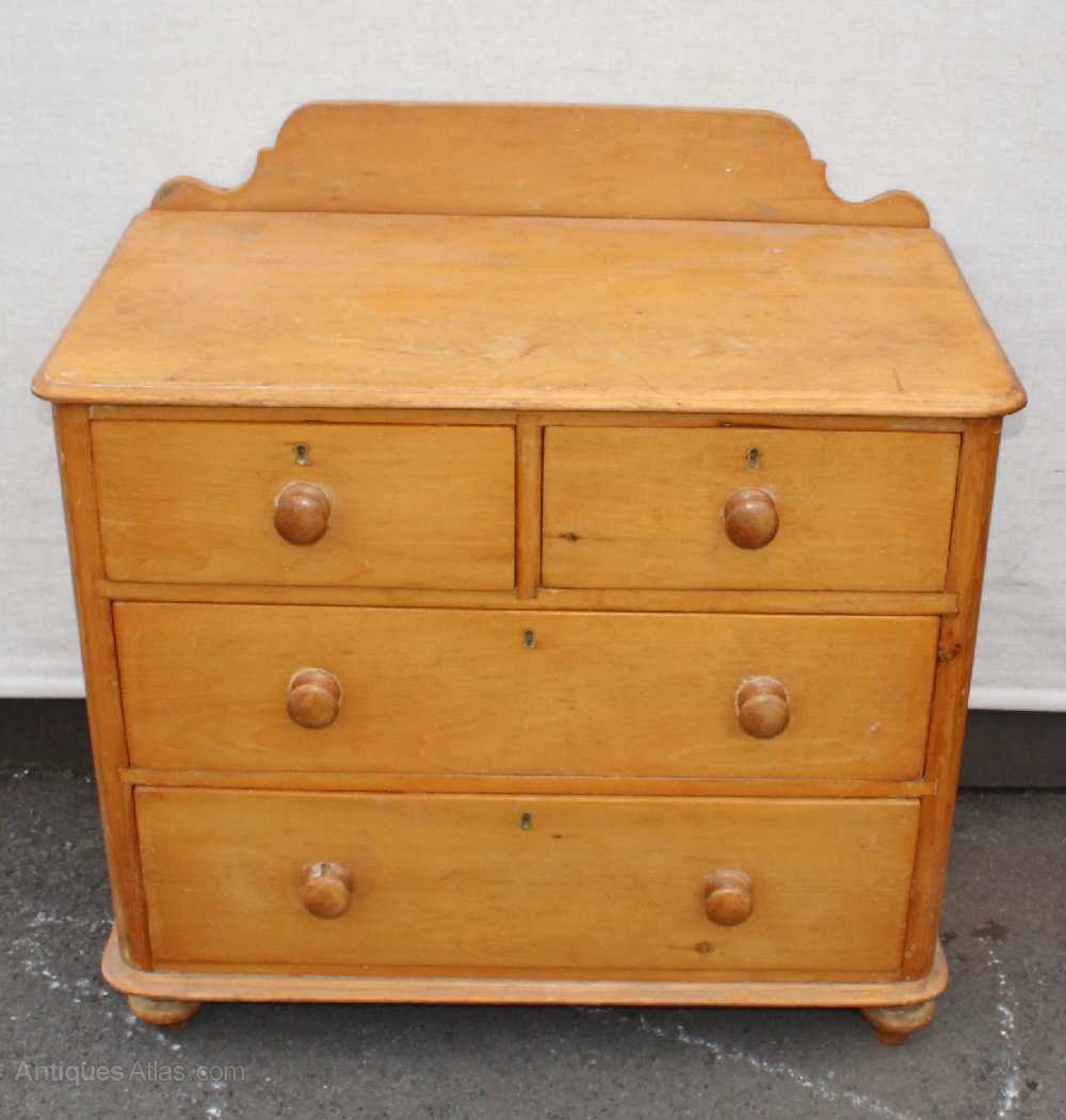 1900 Round Corner Pine Chest Drawers In Good Cond Antiques Atlas