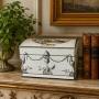 Antique Belgian Spa Box in Grisaille - c. 1740-179