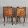 Pair of French Bedside Cabinets Louis XV Style