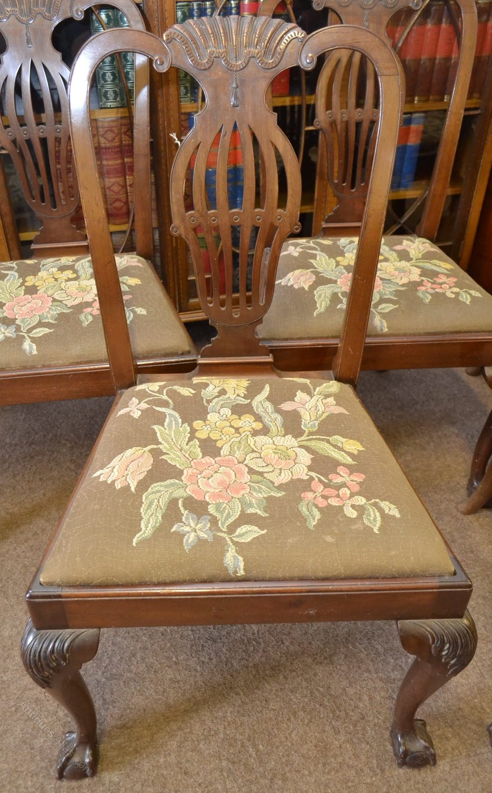 Set Of 6 Dining Chairs C1880 Antiques Atlas