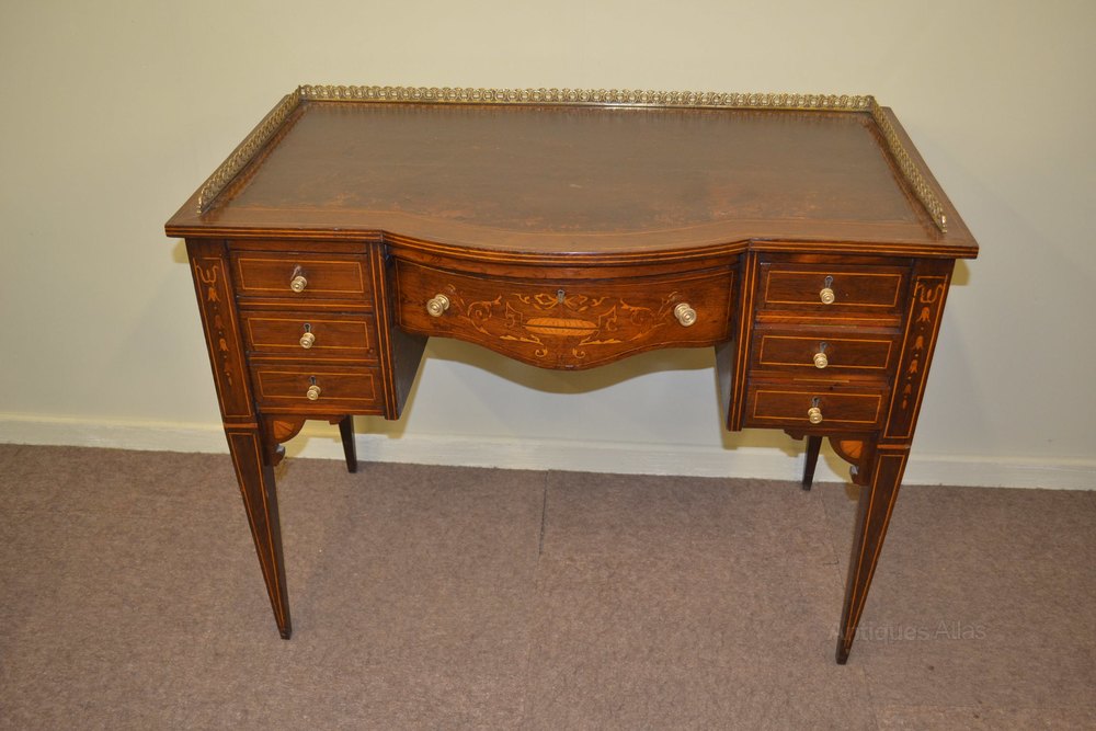 Victorian Rosewood Ladies Writing Table C1890 Antiques Atlas