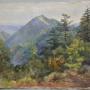 Watercolour Himalayan Landscape dated 1904