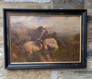 19th C Oil Painting Follower Of Robert Watson