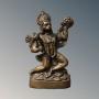 Antique Bronze Statue Hanuman with Sanjivani Parva