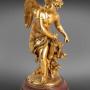 Antique French Gilt Bronze Cupid