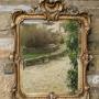 Antique French Rococo Gilt Mirror