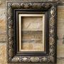 Antique Gilt And Ebonised Picture Frame