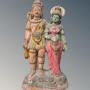 Antique Indian Terracotta Figures Shiva and Pavatt