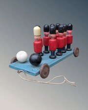 Antique Toy Soldiers Skittles Vintage Toys