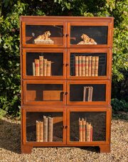 Barristers Bookcase 4 Tier Minty Of Oxford