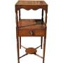 Elegant George III Mahogany Bedside / Side Table