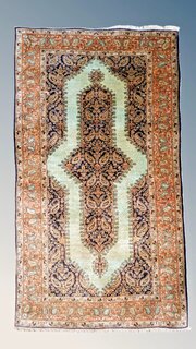 Good Antique Ghom Silk Rug Carpet
