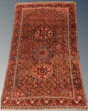 Good Antique Khamseh Carpet