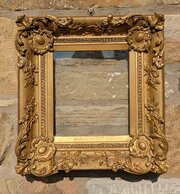 Good Deep Victorian Gilt Picture Frame (M)