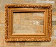 Good Gilt Frame Arts And Crafts Oak Leaf