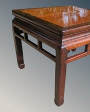 Good Pair Of Qing Period Chinese Huanghuali Tables