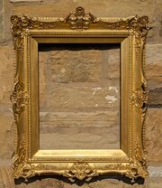 Good Quality Gilt Swept Picture Frame 19th Century