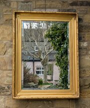 Good Quality Heavy Victorian Gilt Framed Mirror