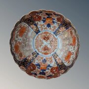 Japanese Meiji Porcelain Imari Bowl