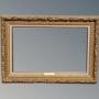 Large Heavy Gilt Frame Linen Slip
