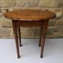 Neat Antique Solid Oak Occasional Table / Coffee T