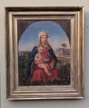 Oil Painting Madonna And Child