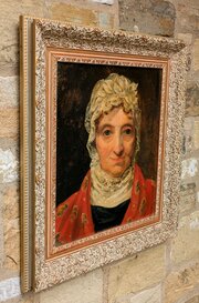 Oil Portrait Irish Lady. Circle Of Erskine Nicol