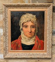 Oil Portrait Irish Lady. Circle Of Erskine Nicol