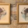 Pair of Watercolours Terriers