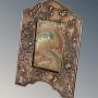 Pretty Art Nouveau Style Bronze Photo Frame Japanese 