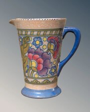 Pretty Charlotte Rhead Vase Byzantine Pattern Flow